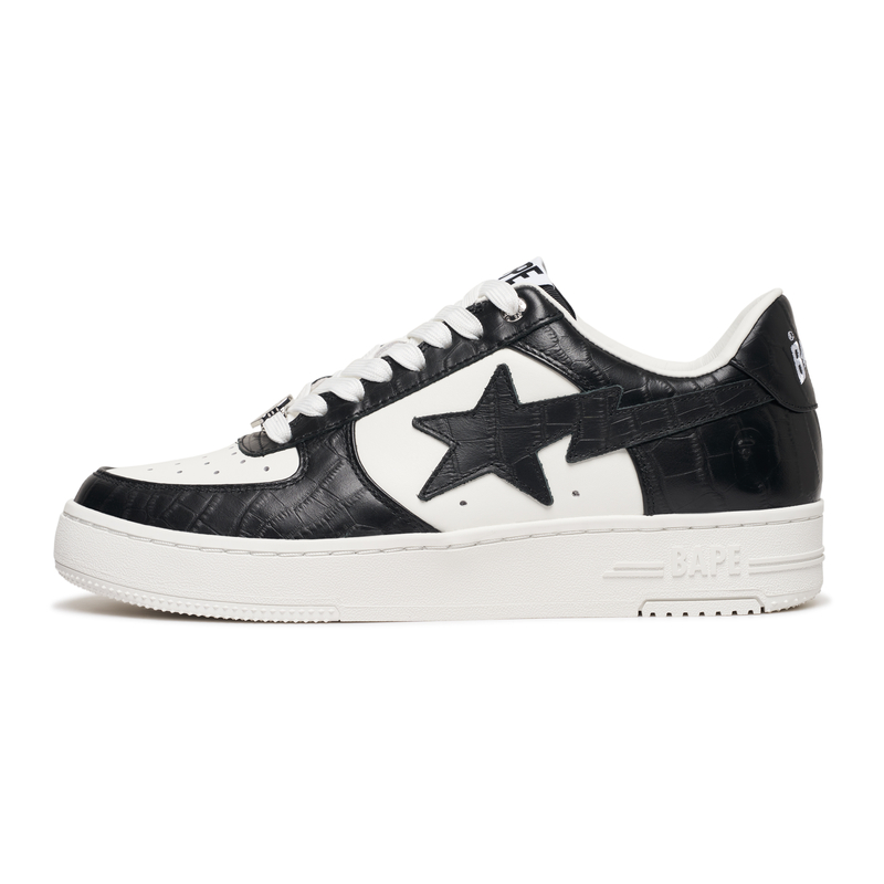 Женские кроссовки A BATHING APE FW24 BAPE STA (черно-белые)