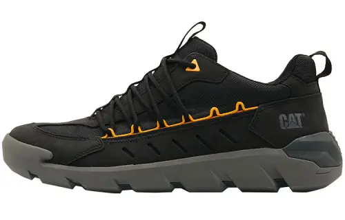 CAT Crail Sport Low Textile, Synthetic Leather Cushioning Slip Resistant Abrasion Resistant Low top Outdoor Shoes Men's