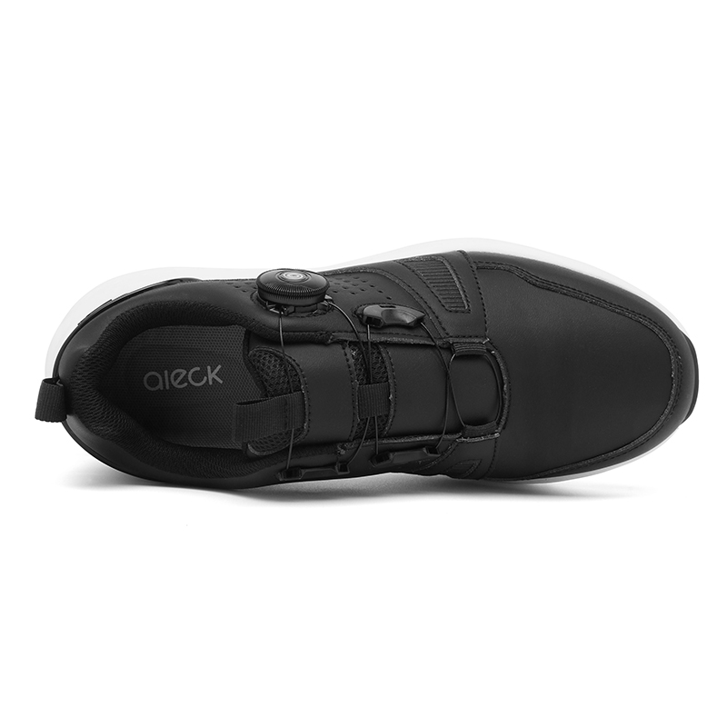 JYVME Golf Shoes Men’s Low Top White/Black