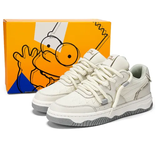 The Simpsons Height Increasing Low top Skateboard Shoes Unisex