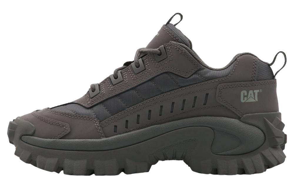 CAT Intruder Collection Slip Resistant Abrasion Resistant Low top Outdoor Shoes Unisex Dark Gray