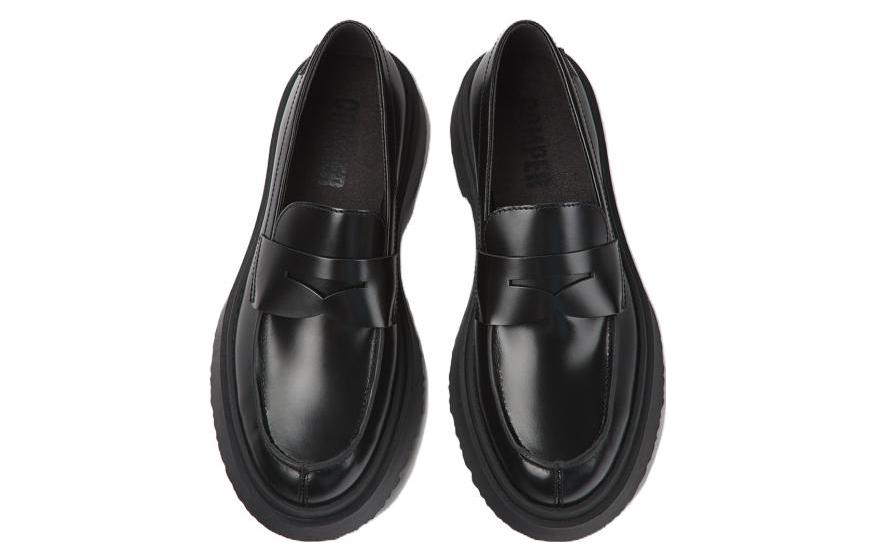 CAMPER Leather Loafers Women's Black