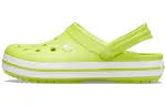Crocs Lightweight Cozy Beach Sandals Green Women's