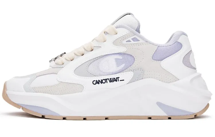Champion Chunky Sneakers Men's Low-top Gray Purple