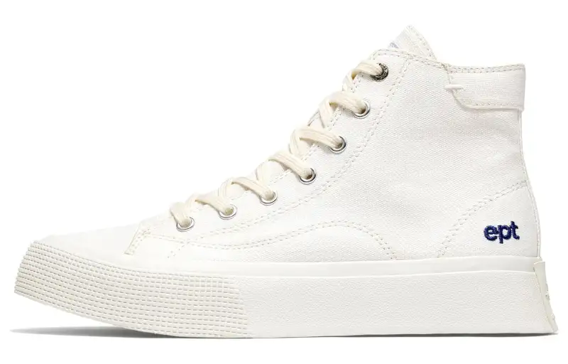 East Pacific Trade Mid top Canvas Shoes Men's White