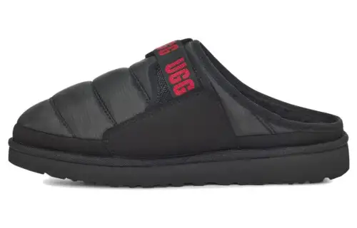 UGG Rubber Sole Closed Toe Slippers Men's Black