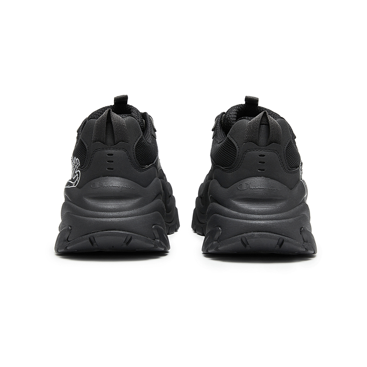 Champion Thousand Layer Shoes Low top Chunky Sneakers Men's Black/Silver White