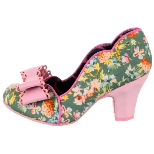 IRREGULAR CHOICE High Heels Women's Green Pink