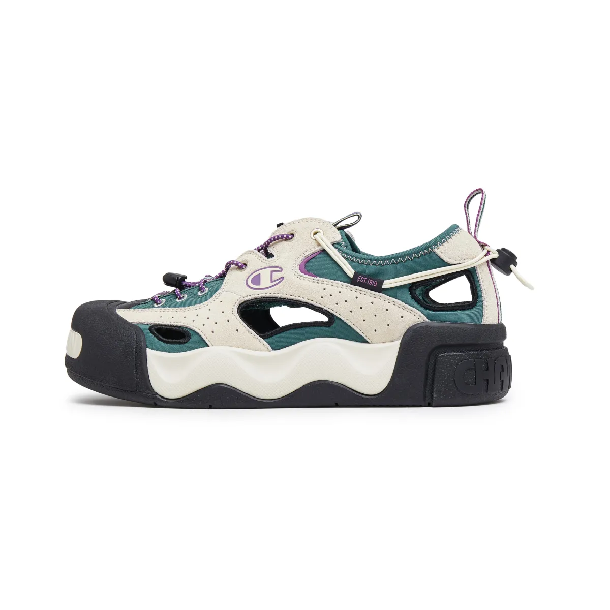 Champion Pompompurin Wild Shoes Textile, Synthetic Leather Low top Casual Shoes Men's Linen/Fir Green