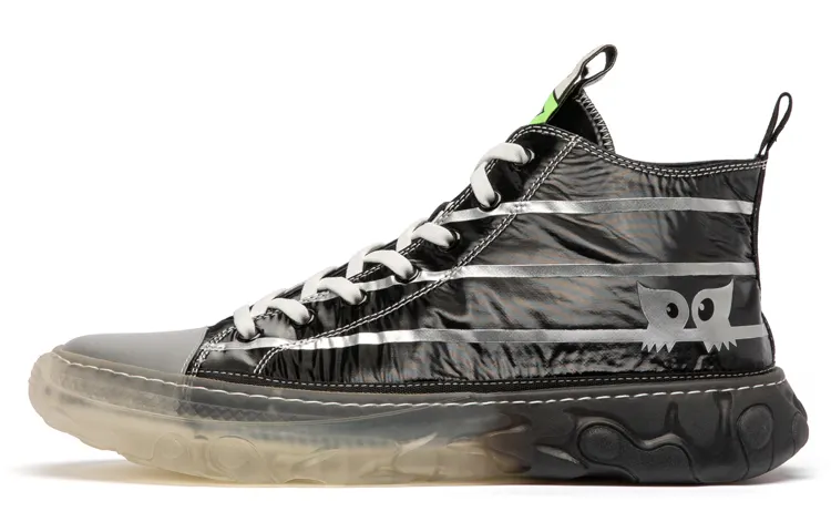 Anthony Miles Skateboard Shoes Men's High Top Black