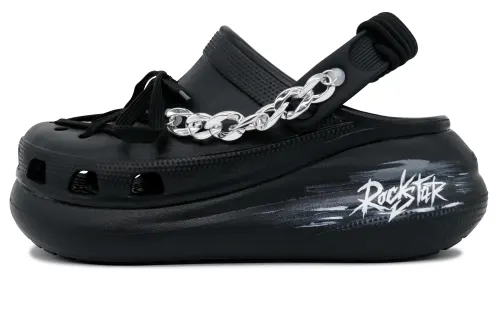 Crocs Crush Clog Clogs Unisex Black White