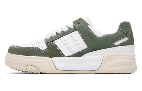 Dickies Patchwork Collection Sports Casual Shoes Women's White Green