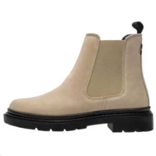 Levis Trooper Chelsea Short Chelsea Boots Women's Beige Brown