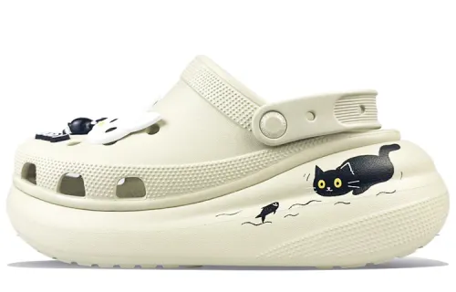 Crocs Crush Clog Clogs Unisex Black White