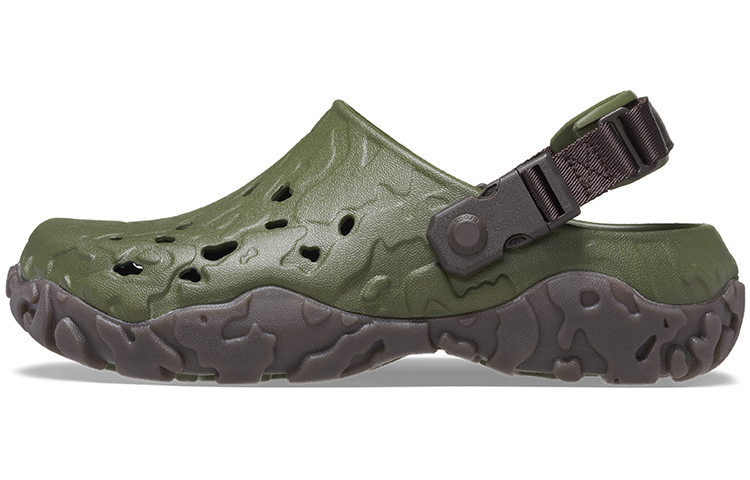 Сабо Crocs 208391-32C (зеленые)