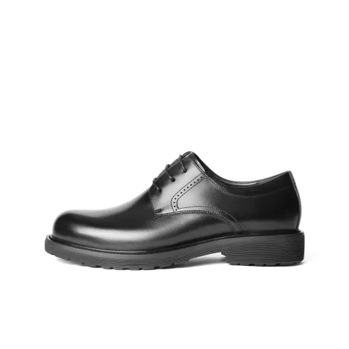 BELLE Business simple, comfortable, fashionable, versatile, commuting, trendy, textured, everyday, taller and slimmer, formal leather shoes, men's style