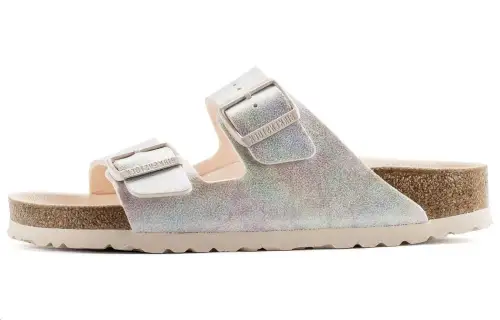 Birkenstock Arizona Vegan EVA Slide Slippers Women's Light Rose