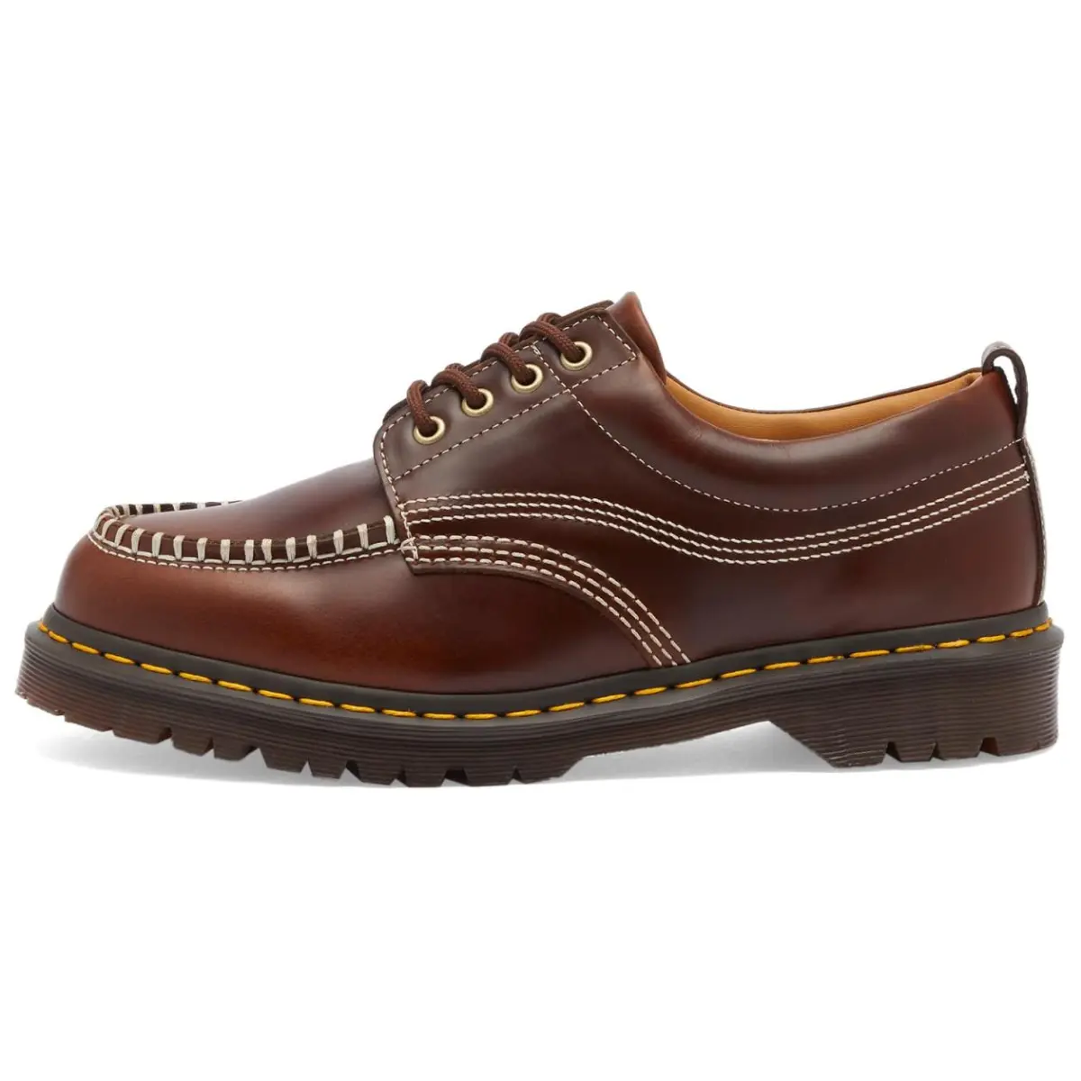 Dr.Martens Lowell Leather Moc Toe Shoes