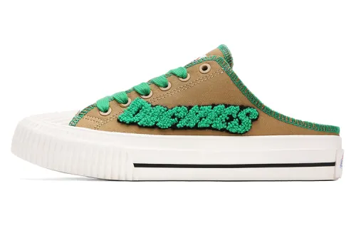 Dickies Slip Resistant Abrasion Resistant Low top Canvas Shoes Women's Umber