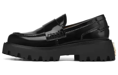 Naked Wolfe Flawless Cow Leather Casual Shoes Women's Black