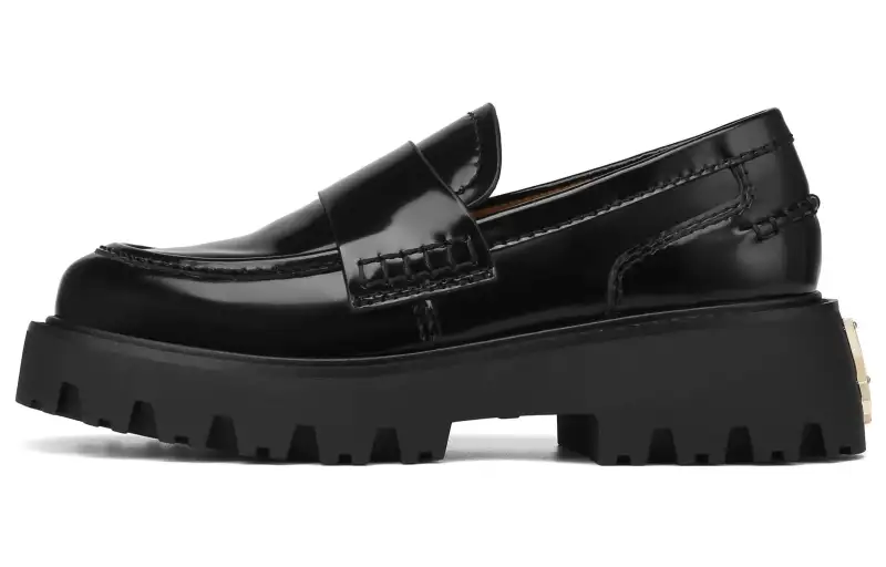 Naked Wolfe Flawless Cow Leather Casual Shoes Women's Black