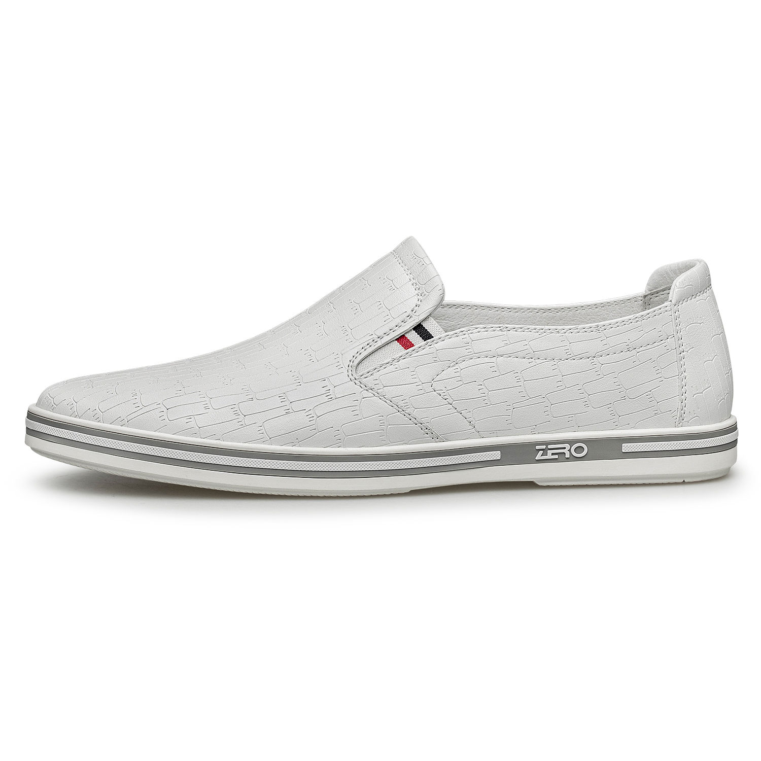 ZRO Zero degree first-layer cowhide, Italy, niche light luxury, embossed shoes, soft, comfortable and skin-friendly, elegant and gentlemanly style, slip-on, driving shoes, business banquets and vacations, golf flats, casual leather shoes, men's style