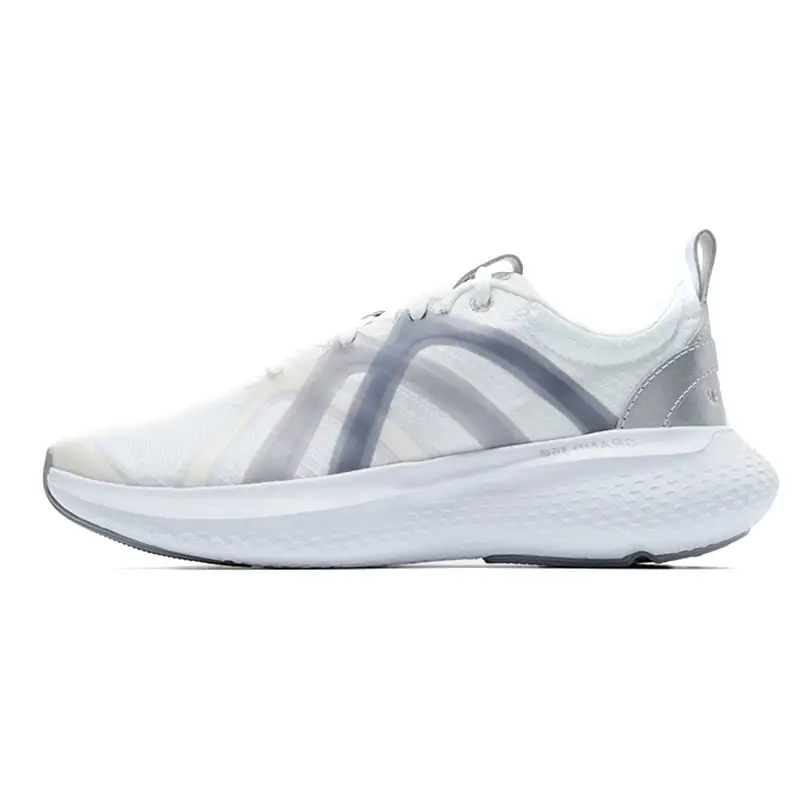 COLE HAAN Cushioning Slip Resistant Abrasion Resistant Breathable Low top Running Shoes Women's White