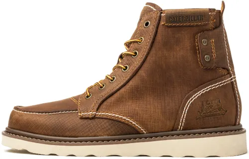 CAT Ankle Length Combat Boots Men's Brown