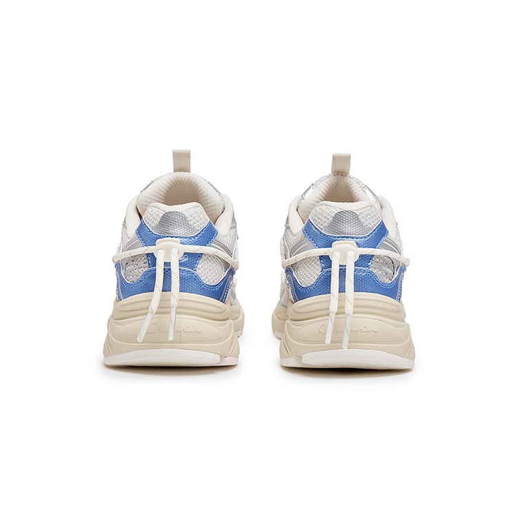 Champion Synthetic Leather, Textile Balance Low top Running Shoes Unisex Linen/Metal Bright Blue