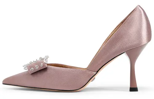 CHARLES&KEITH Slim Heel High Heels Women's Brown