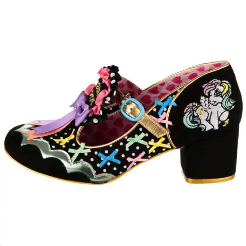 IRREGULAR CHOICE Pu High Heels 5.5cm Women's Black