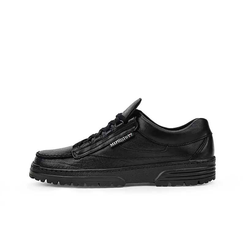 MEPHISTO Leather Low top Casual Shoes 3.5cm Men's