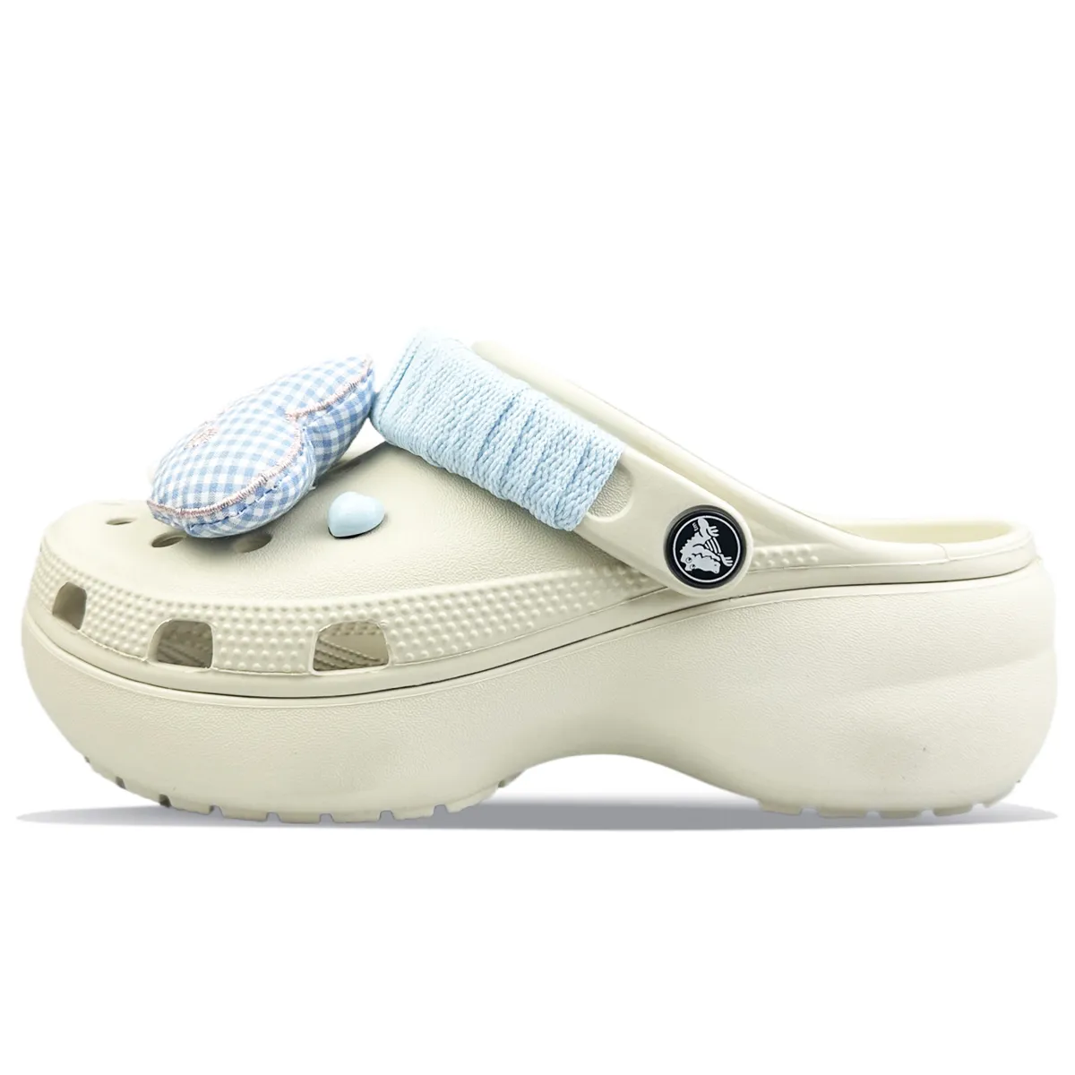 Crocs Classic Platform Clog EVA Clogs Unisex White