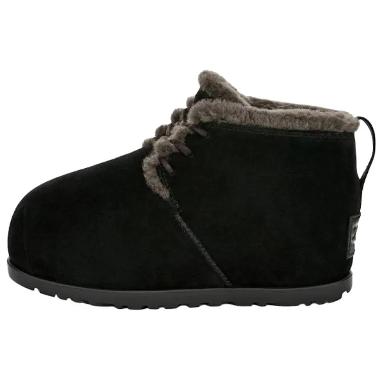 UGG Pumped Lace Up Boot Black Women's