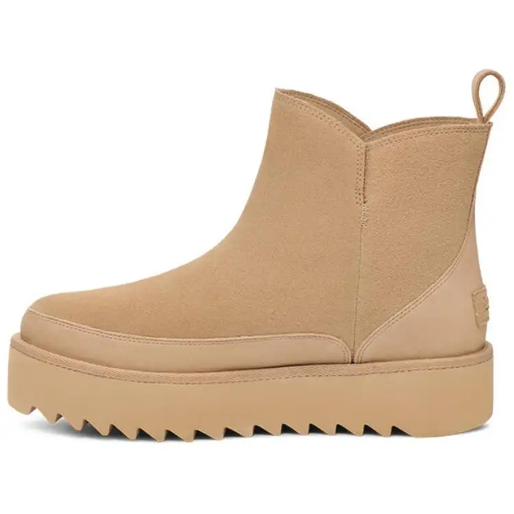 UGG Alina Thermal Height Increasing Fleece Lined, Comfortable Casual Short Snow Boots Women's Yellow