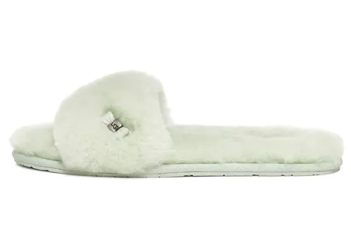 UGG Fluff Slide Stylish Sandal Women's Mint Green