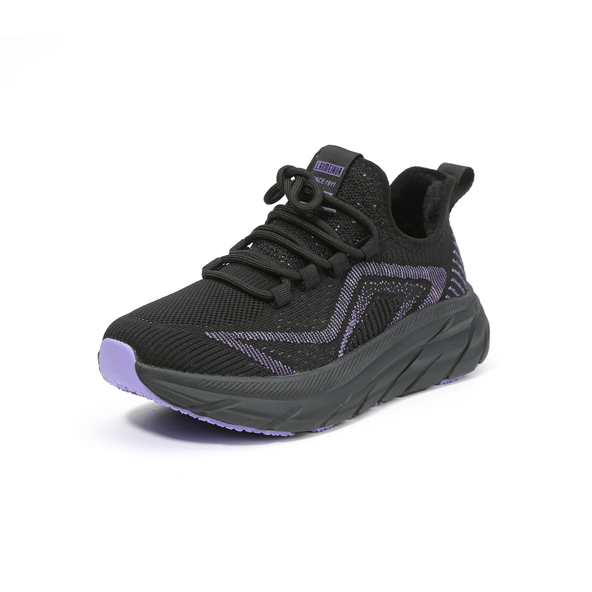 LAOMEIHUA Thickened And Fleece Lined Thermal Outdoor Low top Walking Shoes Women’s