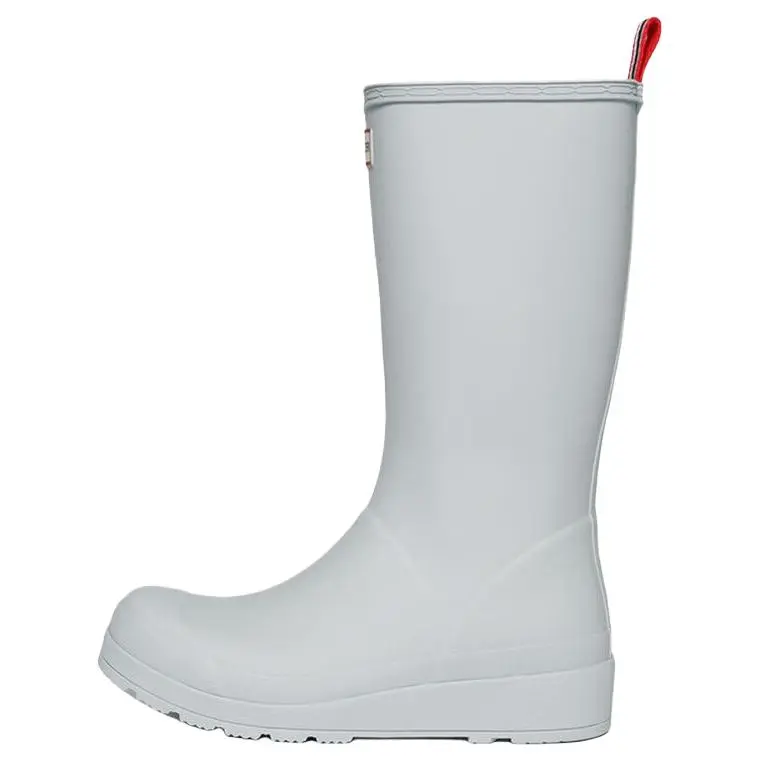 HUNTER Waterproof Rain Boots Women's Light Gray Blue