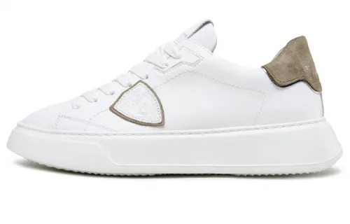 PHILIPPE MODEL Paris Temple Leather Sneakers