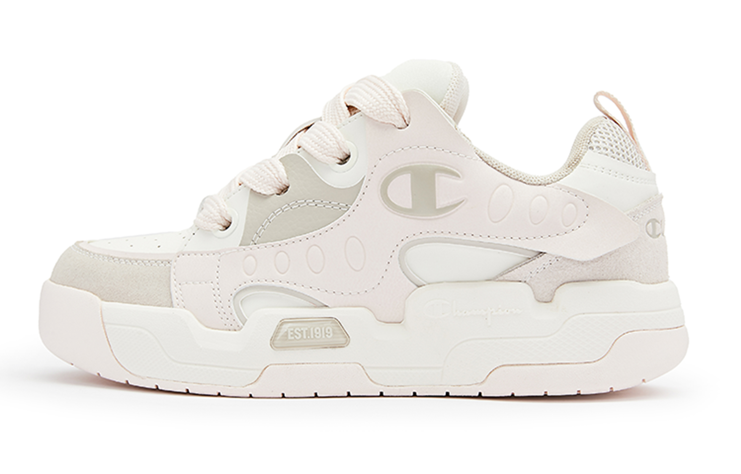 Champion Playful Puffy Shoes Low top Skateboard Shoes Women's Light Pink