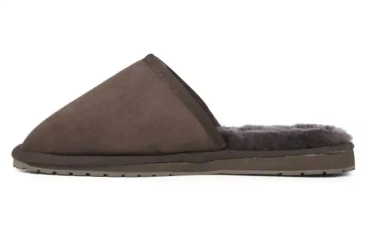 EMU Australia Rubber Sole Closed Toe Slippers Women's Umber