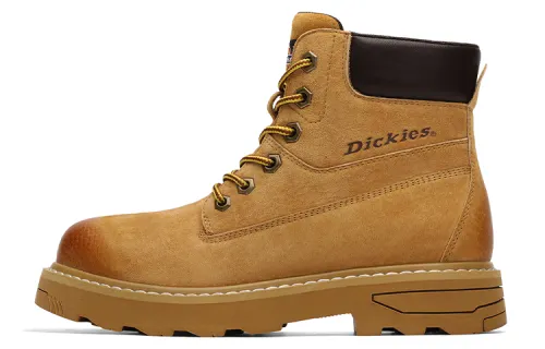 Dickies Short Combat Boots Women's Earth Yellow