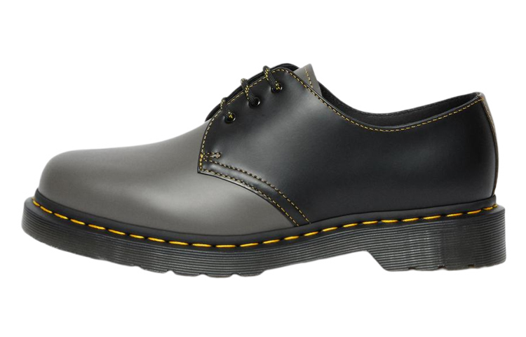 Dr.Martens Martin 1461 SMOOTH leather comfortable flat casual shoes men's gray black