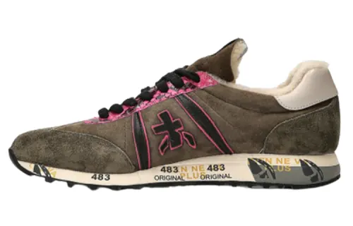 PREMIATA Low top Casual Shoes Women's Dark Green