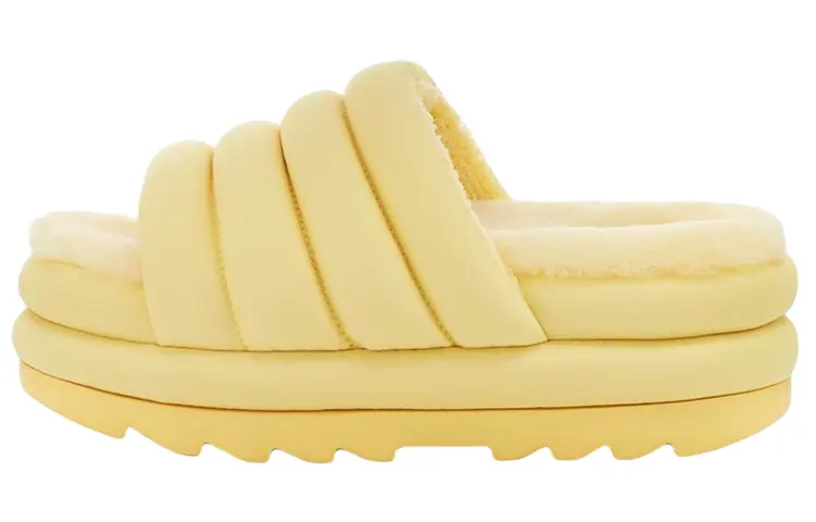 UGG EVA Abrasion Resistant Abrasion Resistant Slide Slippers Women's Yellow