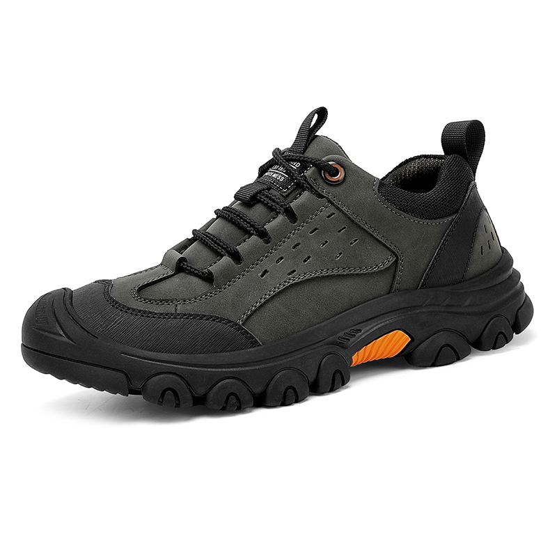 Season Ram Plus Size Men’s Slip-Resistant Hiking Trail Running Trekking Shoes Breathable Wear-Resistant