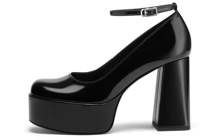 CHARLES&KEITH High Heels Women's Black/Nude Flesh