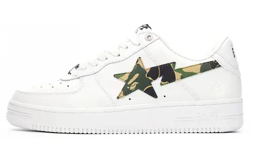 A BATHING APE Bape Sta Abc Camo White Green