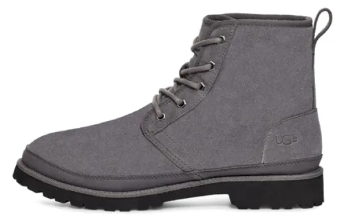 UGG Combat Boots Men's Mid Top Dark Gray
