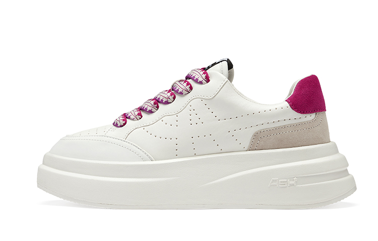 ASH Low top Casual Shoes Women's White Red